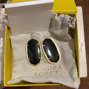 Black Kendra Scott Danielle Earrings